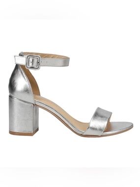 🚨🔻CL BY LAUNDRY | WOMENS
Jody Metallic Block Heel Ankle Strap Sandals | Sz: 9M